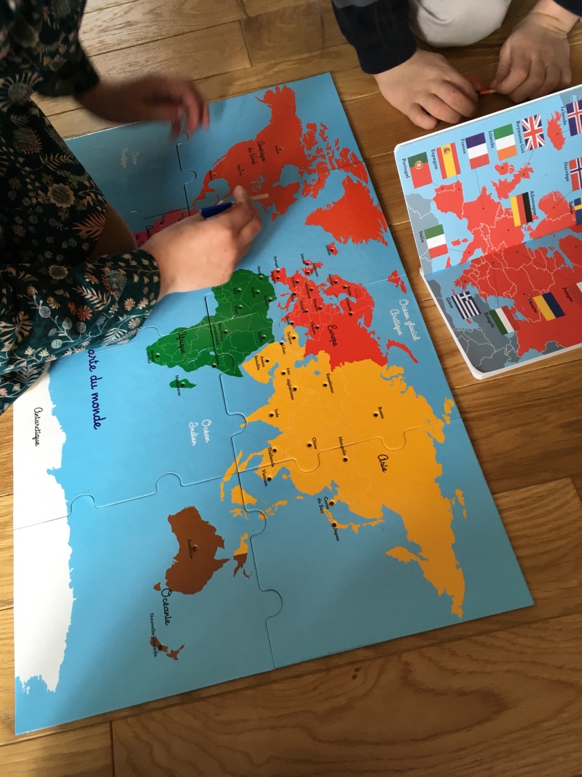Pays et Drapeaux du Monde Montessori - MaMontessoriBox